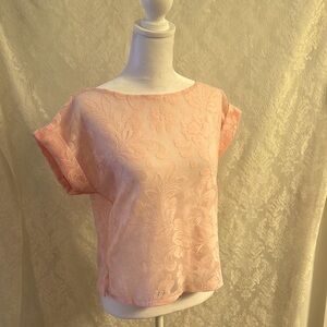 Vintage 90s Heidi Lace Top Size Medium